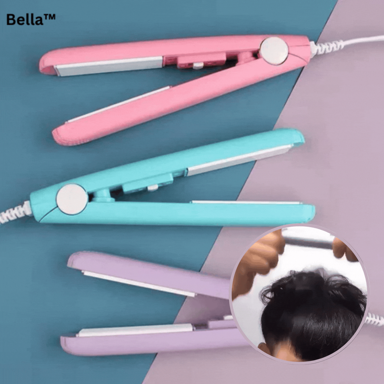 Brehn | Bella™ Mini Lockenstab l Locken Ihre Haare wunderschön in nur 5 Minuten!