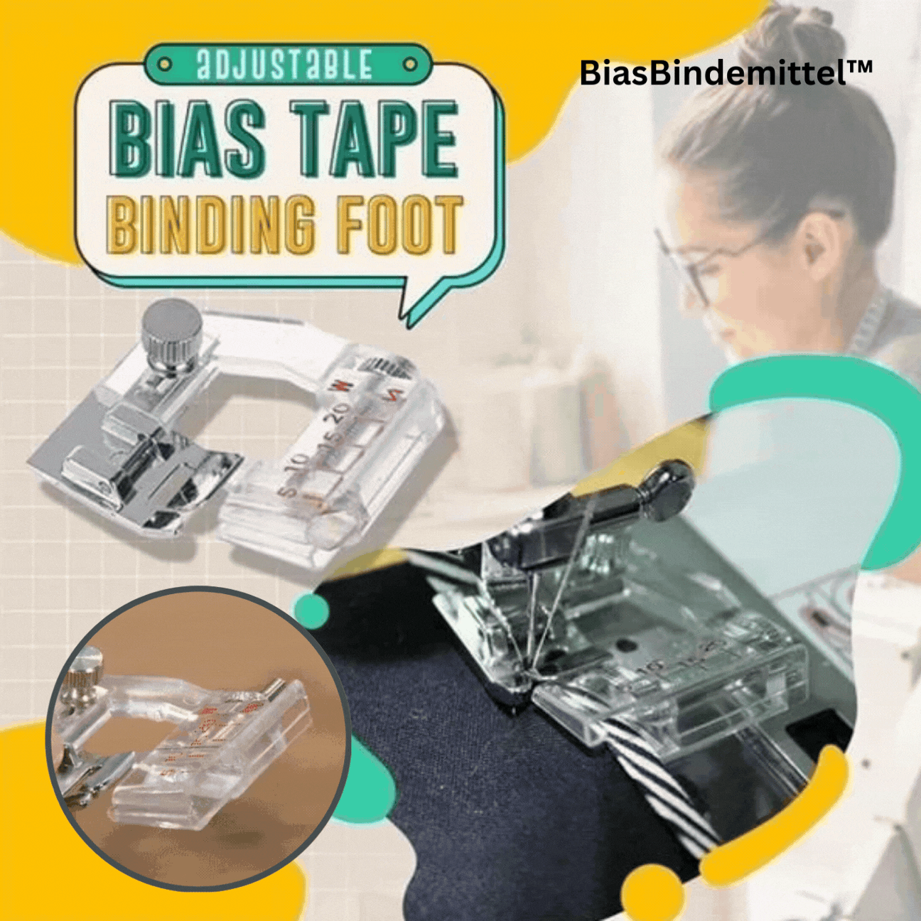 Brehn | BiasBinding Agent™ anpassbare Nähleistung