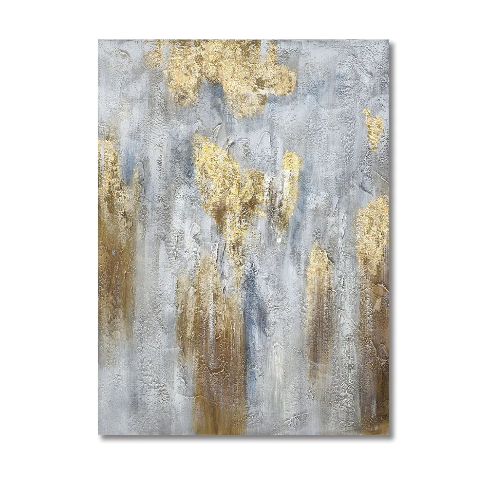Große Größen Graue Goldene Minimalistische Wandkunst Feine Kunstleinwanddrucke Moderne Abstrakte Kunstbilder Für Zeitgenössische Inneneinrichtung Dekor