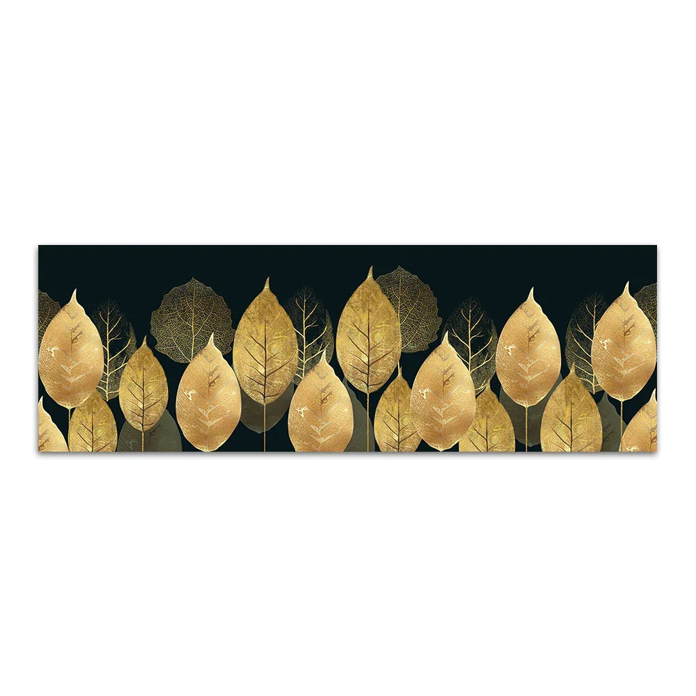 Große Größen Weites Format Tropische Botanische Wandkunst Feine Kunstleinwanddrucke Goldene Monstera Palmblätter Bilder Für Über Dem Bett Kunst Für Über Der Couch