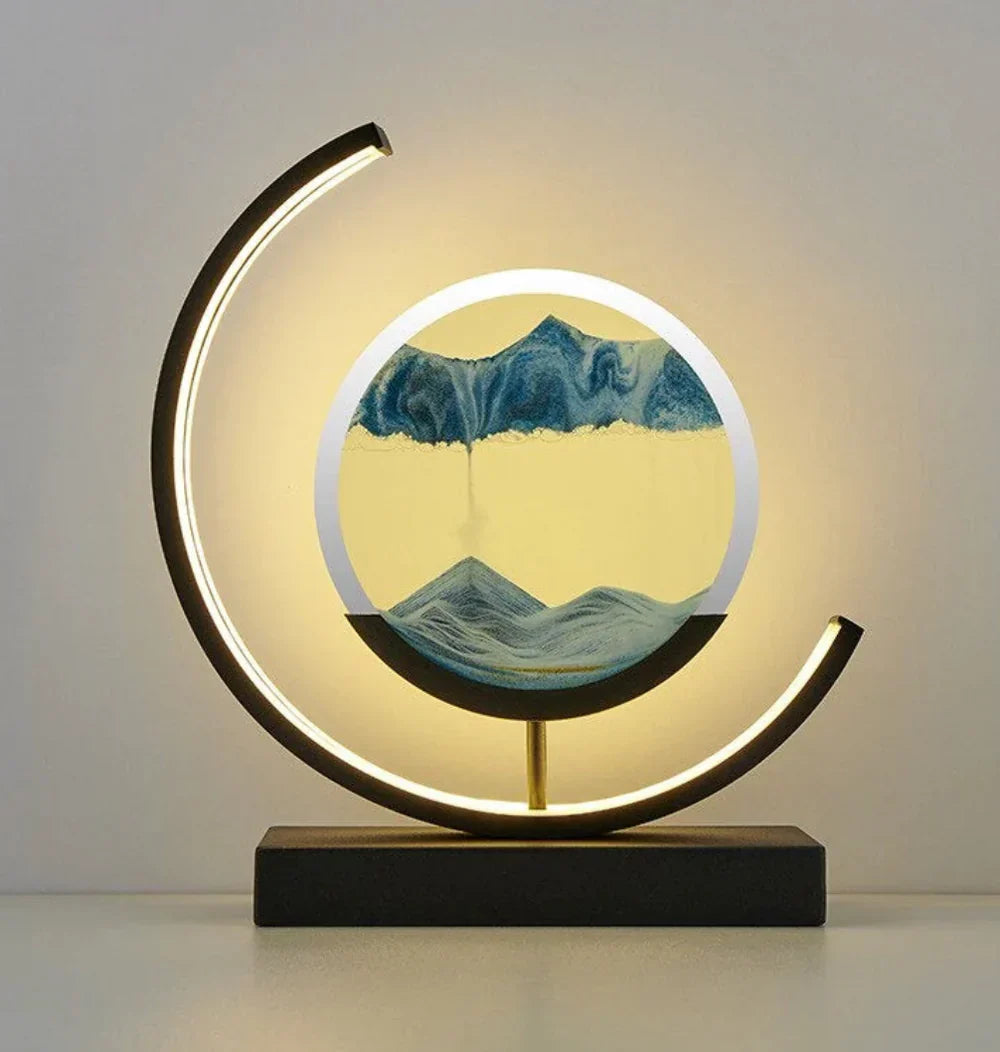 Brehn | Harmonie Sand Landschaft Lampe - Serenova