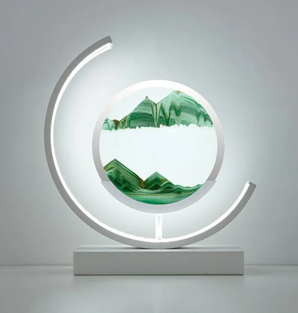 Brehn | Harmonie Sand Landschaft Lampe - Serenova
