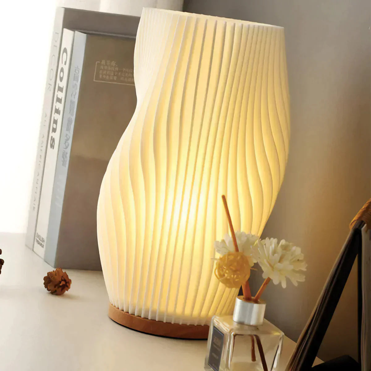 Wellenförmige Ambient Lampe - Sofia | Brehn
