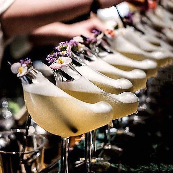 Vogel-förmiges Cocktailglas | Brehn