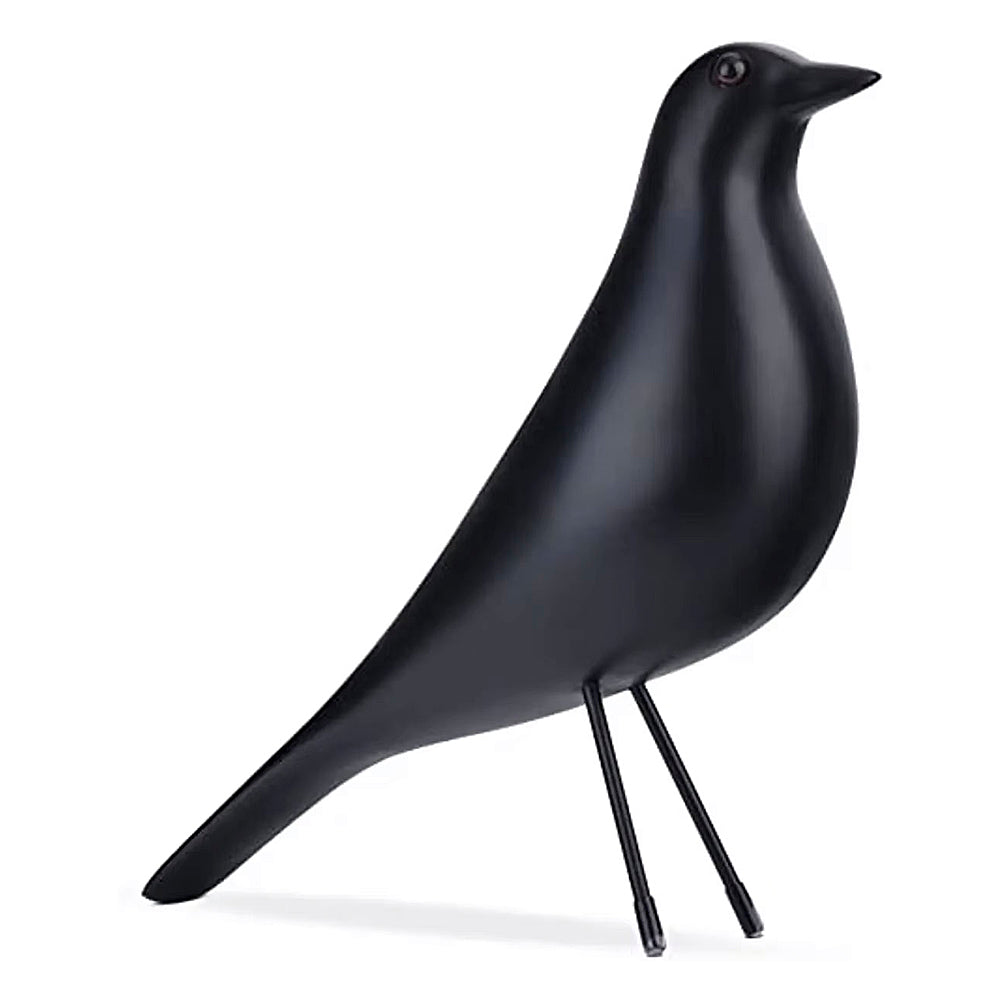 Scandi House Bird – Nordische Dekorative Figur in Schwarz oder Weiß | Brehn