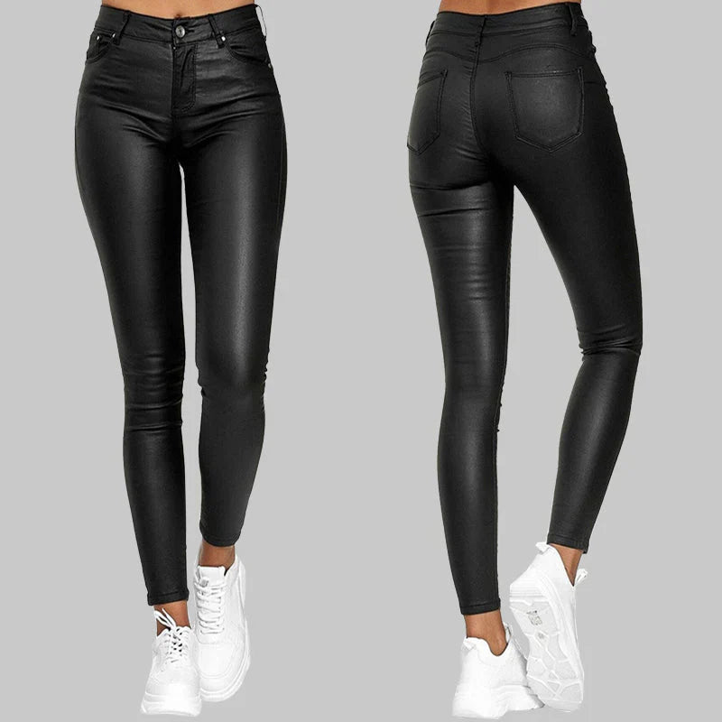 Wolff Skinny-Lederhose