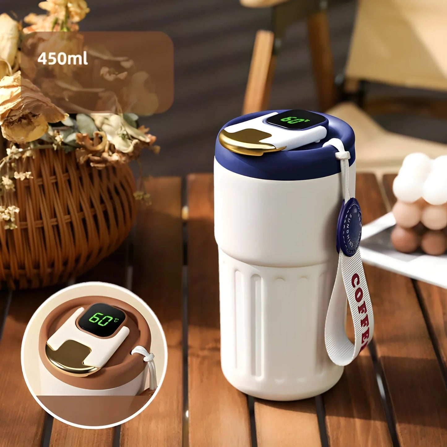 Thermo Brew - Der Becher, der Ihre ideale Temperatur kontrolliert! | Brehn