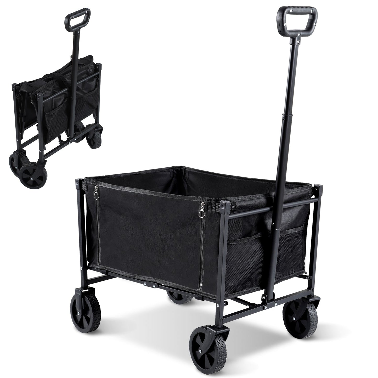 Faltbar Bollerwagen Transportwagen 60L | Brehn