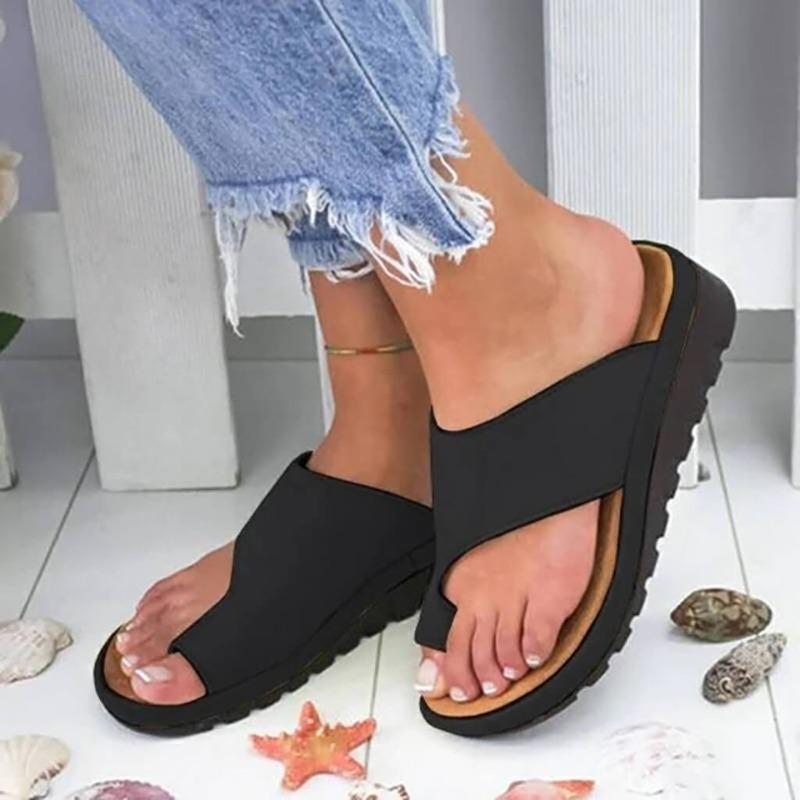 Orthopädische Damensandalen, Hallux Valgus korrigierend