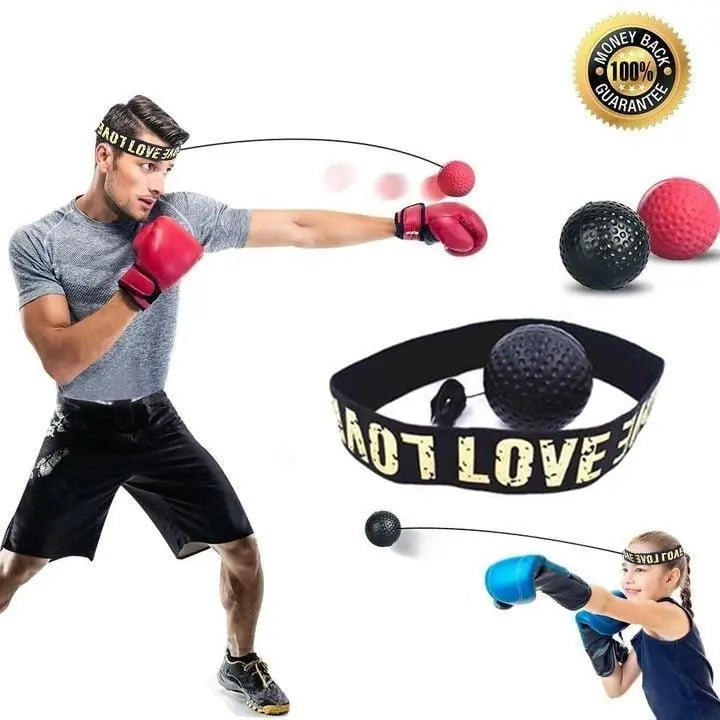 Box Reflexball mit Stirnband – Reaktions- & Koordinationstraining für Zuhause