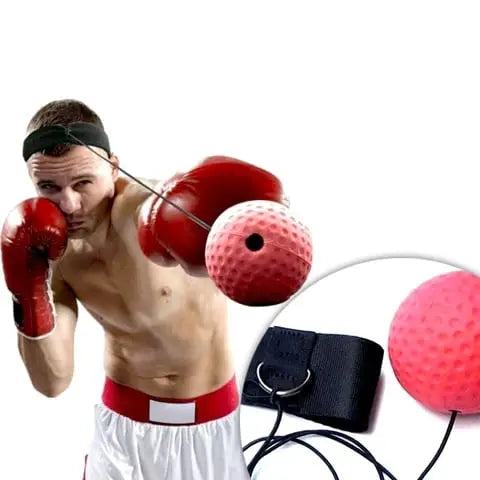 Box Reflexball mit Stirnband – Reaktions- & Koordinationstraining für Zuhause