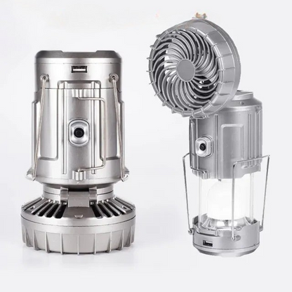 Campinglamp met Ventilator