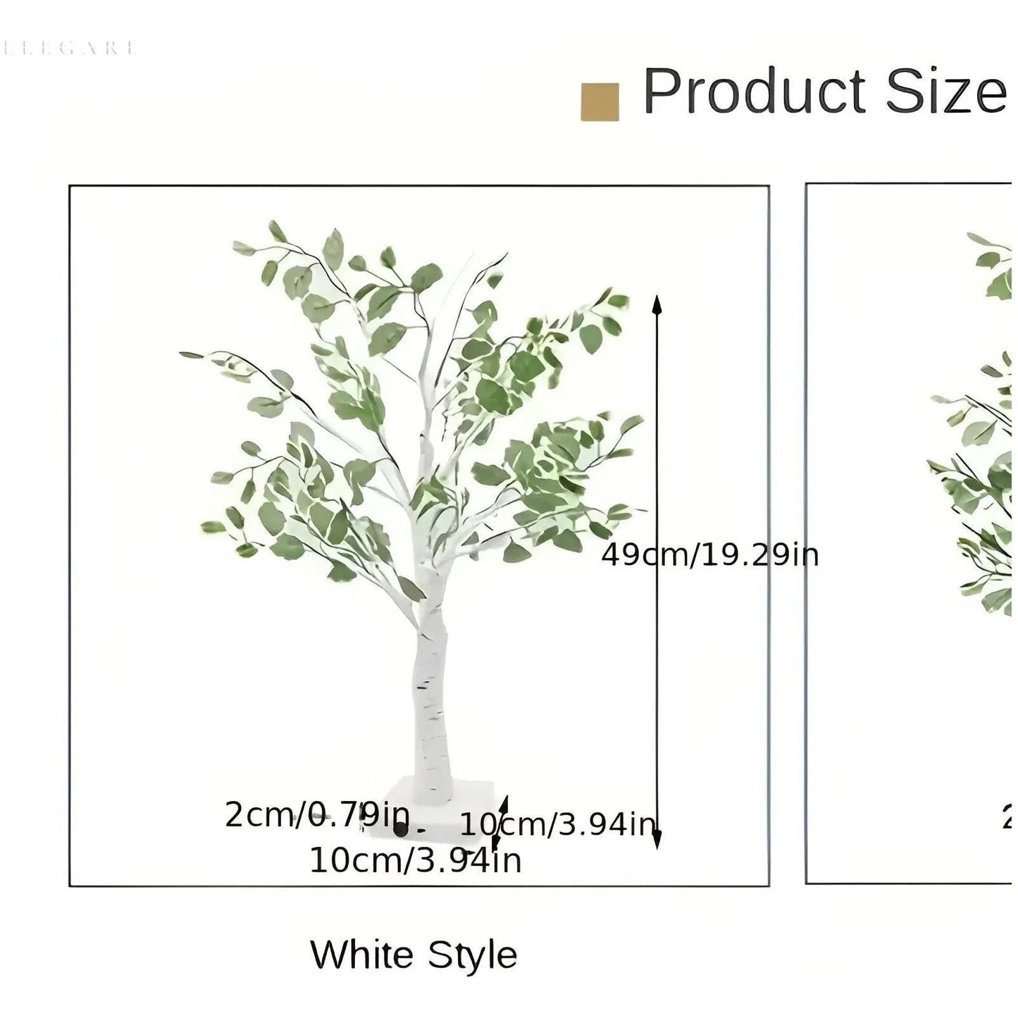 BrightTree Lampe – Leuchtender Baum als Heimdekoration mit LED-Lichtern
