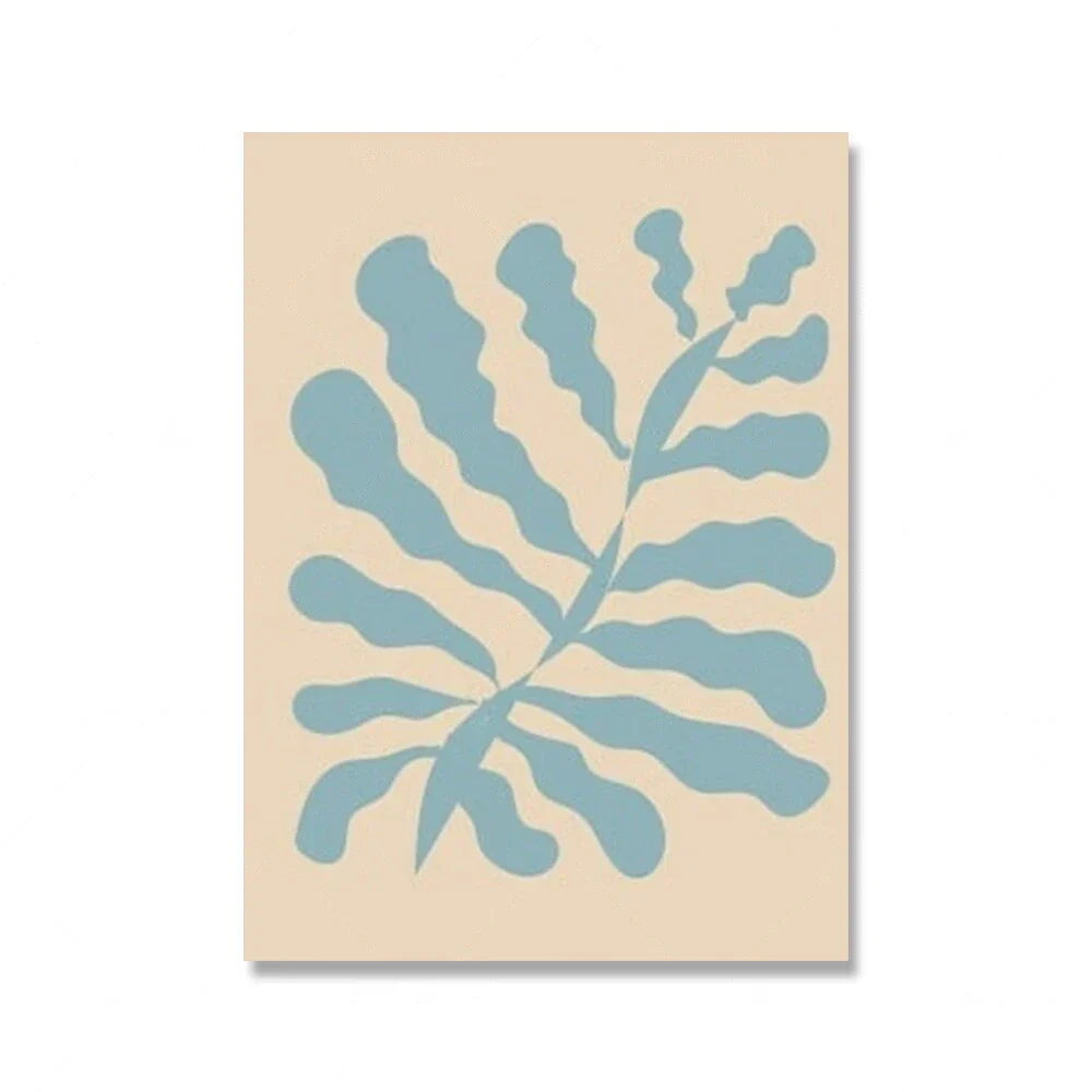 Helle farbenfrohe botanische abstrakte Wandkunst feine Kunstleinwanddrucke lebendige Farb Bilder für modernes Zuhause Wohnzimmer Schlafzimmer Kunst Dekoration
