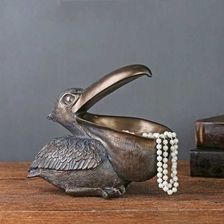 PelicanStyle Organizer – Dekorative Aufbewahrungsfigur für Schlüssel und Zubehör | Brehn