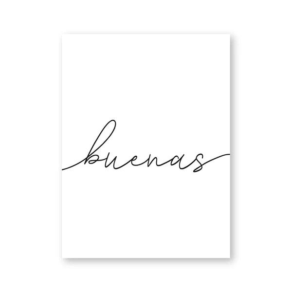 Buenas Noches Gute Nacht Spanische Zitate Post Einfach Schwarz Weiß Zitate Wandkunst Feine Kunst Leinwanddrucke Minimalistische Nordische Bilder Für Schlafzimmer | Brehn