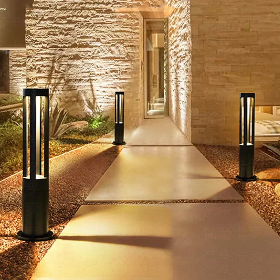 Rocklux Gartenlampe - Stilvolle LED-Außenleuchte zur Gartenbeleuchtung | Brehn