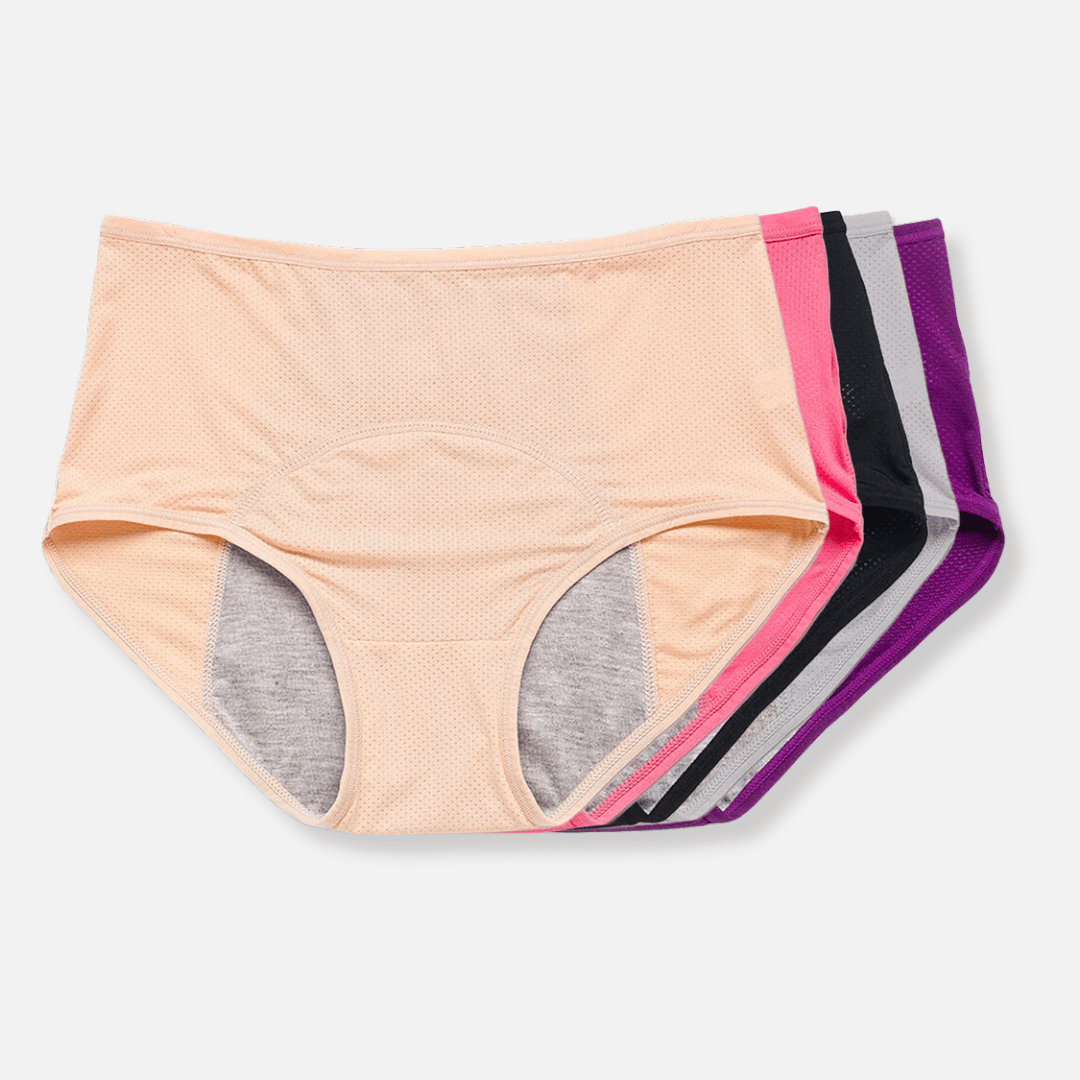 Elegante Damenunterwäsche mit Auslaufschutz – Aurora Comfort Slip