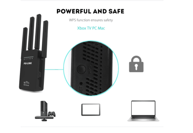 Wi-Fi Range Extender (Repeater / Extender) 300Mbps - 2,4 GHz | Brehn