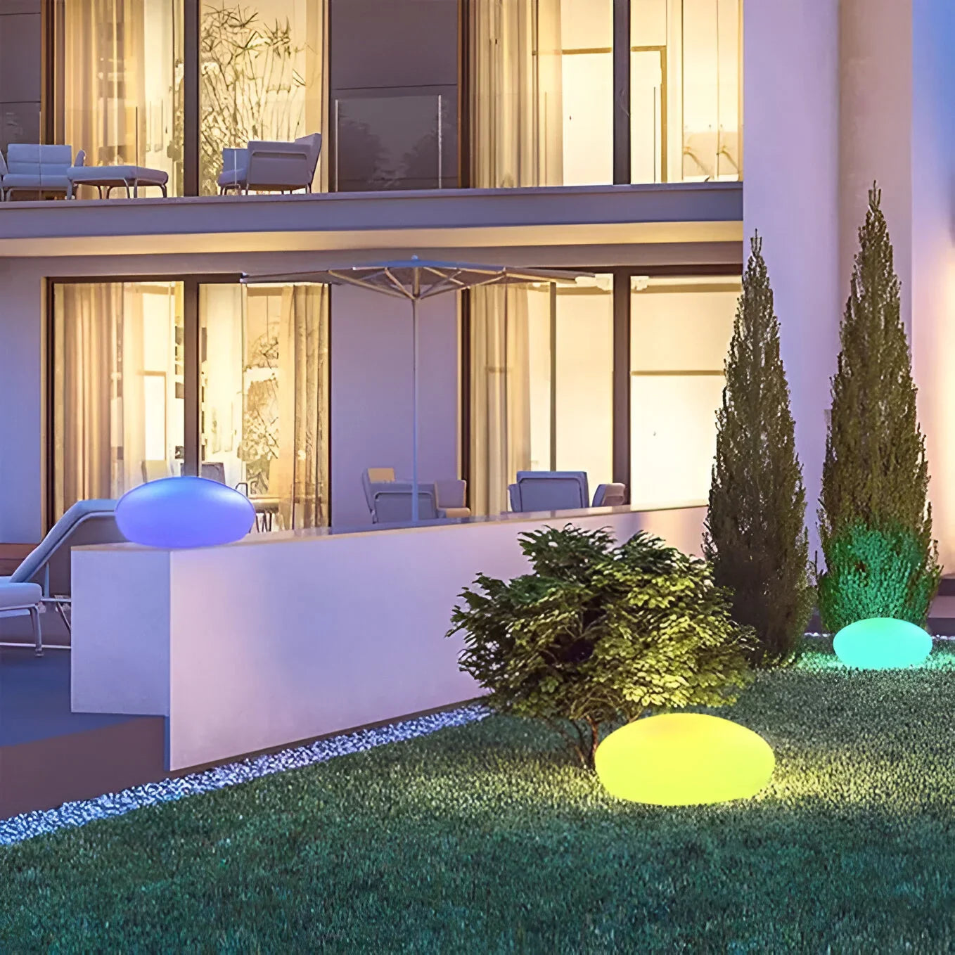 GlowStone – Kopfsteinpflaster Gartenlicht
