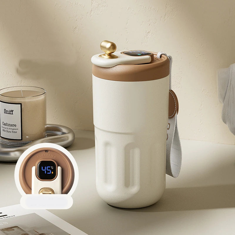 Portabler Smart Edelstahl Kaffeebecher | Brehn