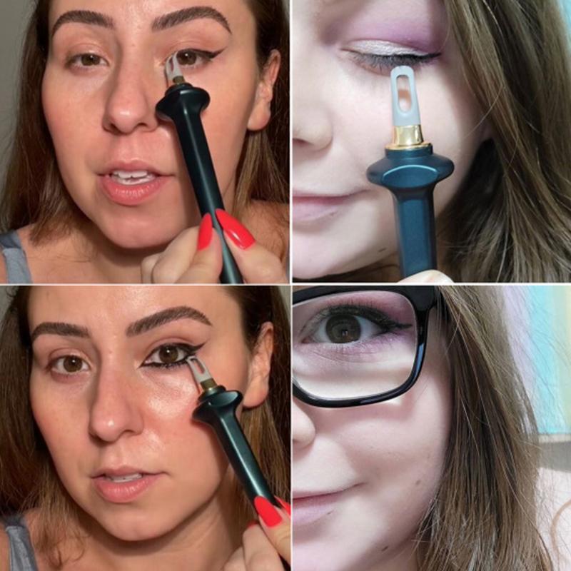 Einfacher, wischfester Eyeliner (mit Pinsel)