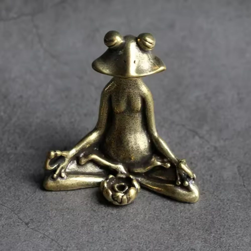 Meditation Frog Figurine | Brehn