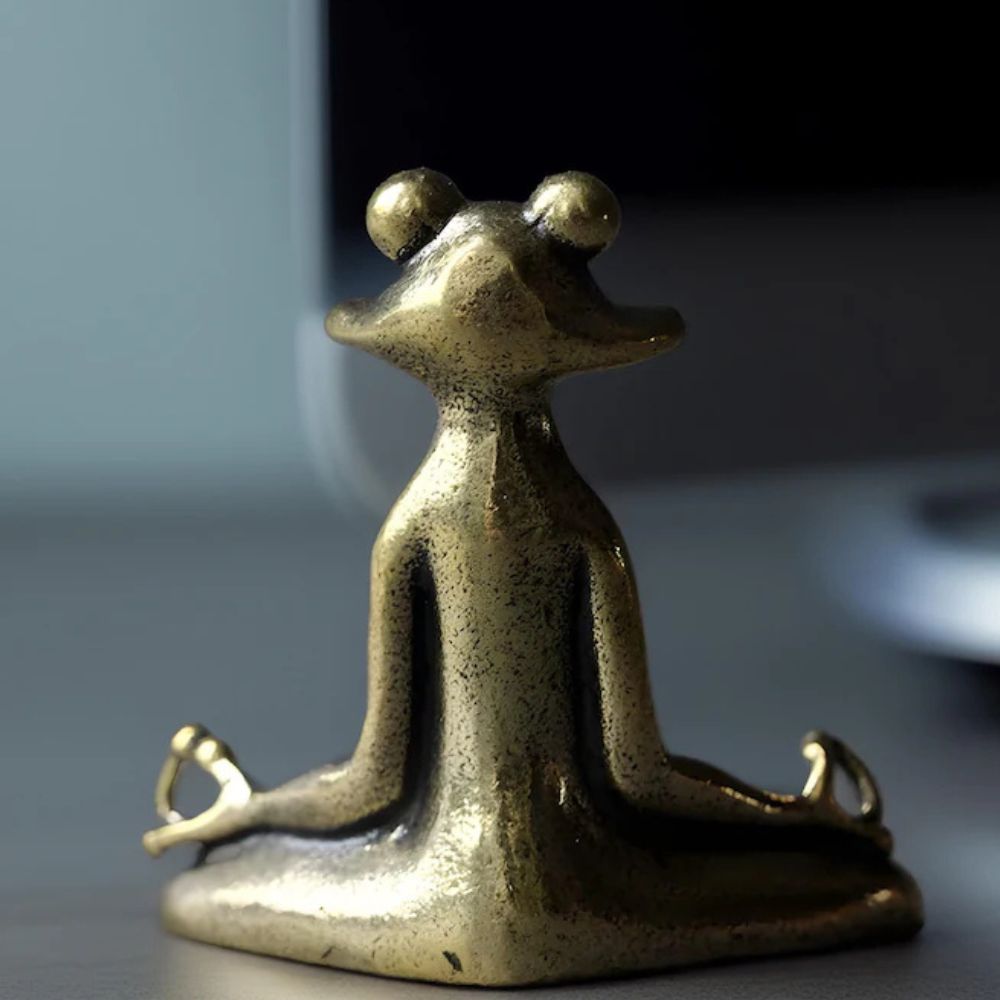 Meditation Frog Figurine | Brehn