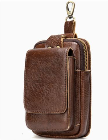 Hochwertige Herren-Bauchtasche aus Leder
