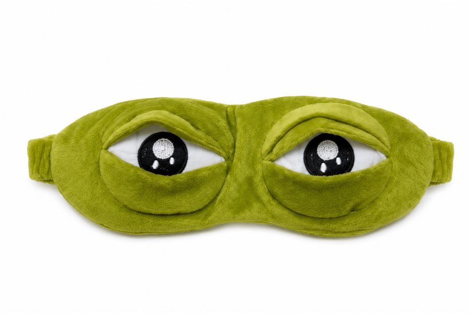 3D Sleepy Frog Schlafmaske | Brehn