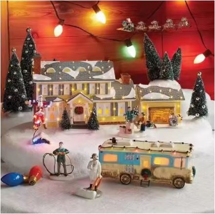 Nicht so, wie es das von National Lampoon’s Christmas Vacation inspirierte Keramikdorf beschreibt