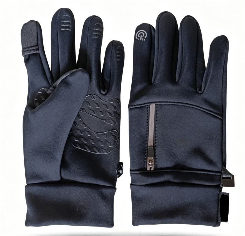 Brehn | FrostGrip | Winterhandschuhe mit faltbaren Fingerspitzen | Wasserdicht, Winddicht & Touchscreen-kompatibel | M–XL