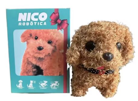 Interaktiver Plüschhund mit realistischen Bewegungen – Für Kinder und Senioren