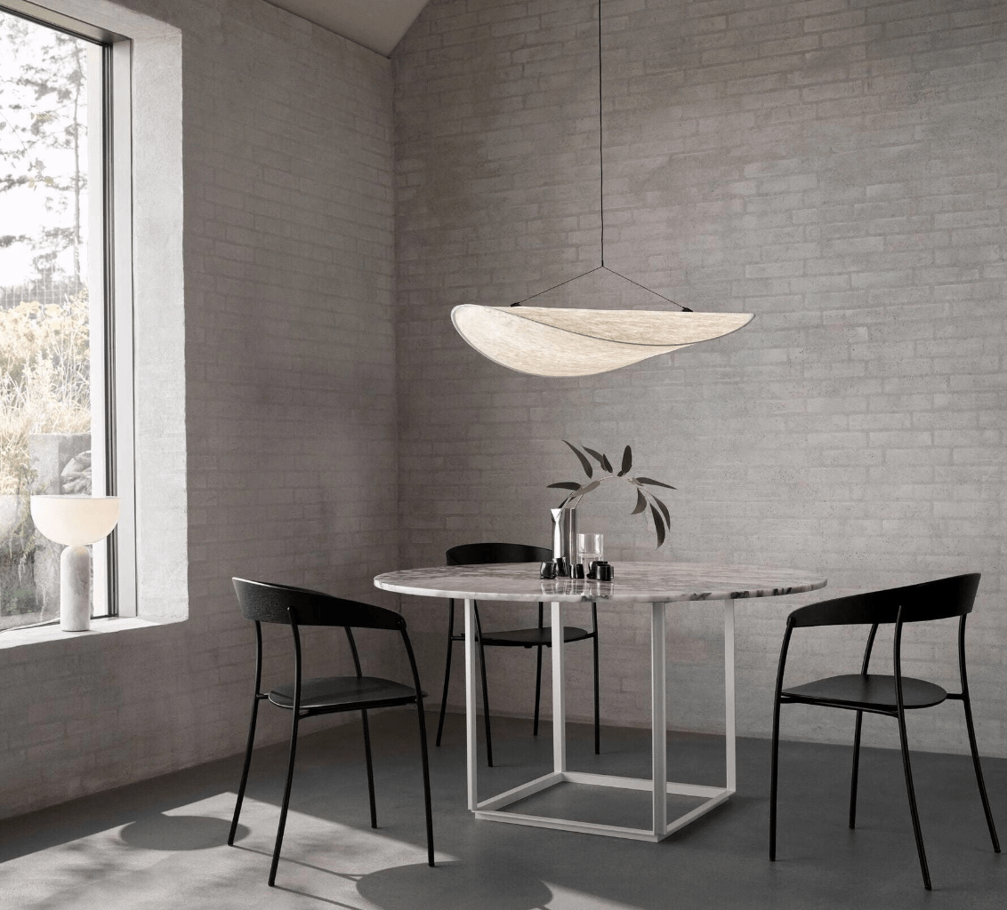 Brehn | EleganceLoom - Seidenpendelleuchte - Modernes Design - Schick und anspruchsvoll