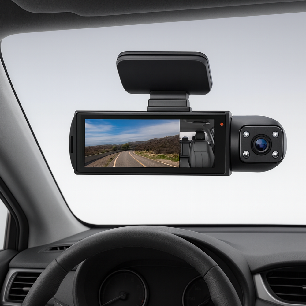 Brehn | Auto-Dashcam Dual-Lens WiFi Nachtsichtaufnahme