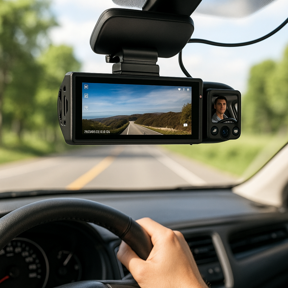 Brehn | Auto-Dashcam Dual-Lens WiFi Nachtsichtaufnahme