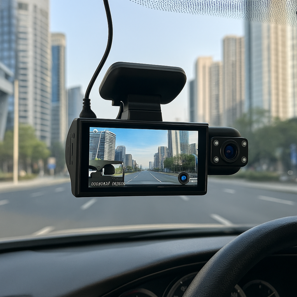Brehn | Auto-Dashcam Dual-Lens WiFi Nachtsichtaufnahme