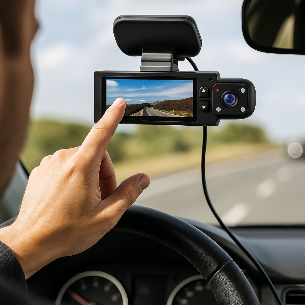 Brehn | Auto-Dashcam Dual-Lens WiFi Nachtsichtaufnahme