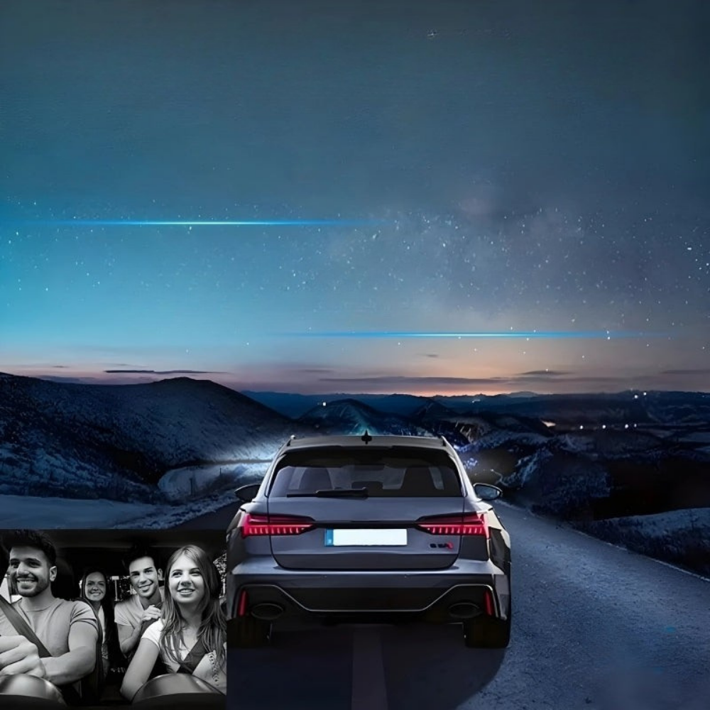 Brehn | Auto-Dashcam Dual-Lens WiFi Nachtsichtaufnahme