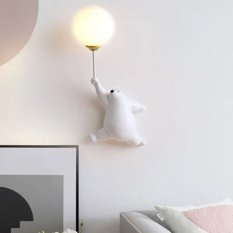 Cartoon Wandleuchte für Kinderzimmer – LED Wandlampe für Kinder | Brehn