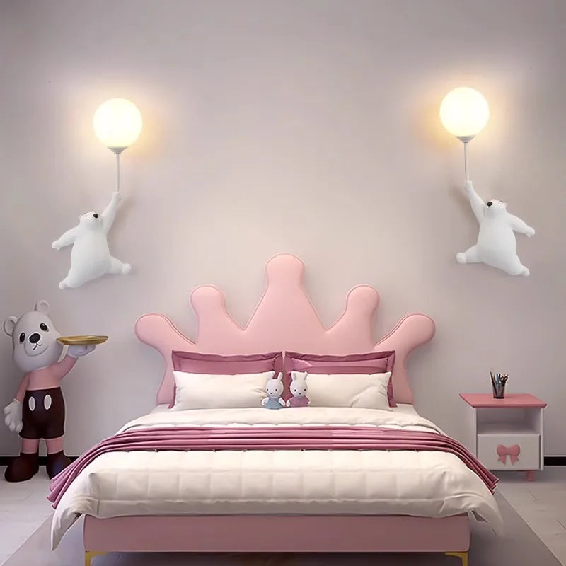 Cartoon Wandleuchte für Kinderzimmer – LED Wandlampe für Kinder | Brehn
