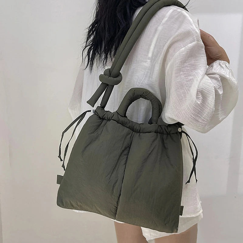 Riva Puffer Handtasche – Stilvolle Tragetasche mit Schulterriemen | Brehn