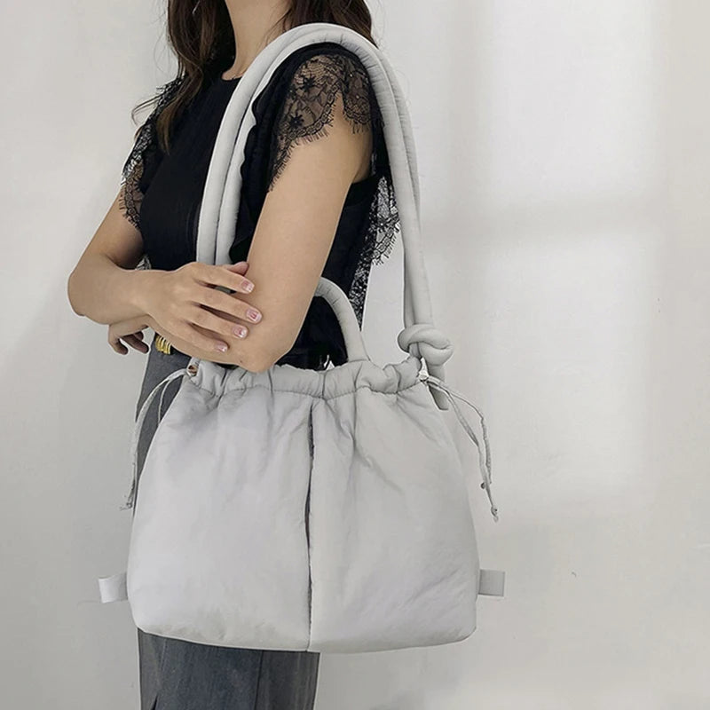 Riva Puffer Handtasche – Stilvolle Tragetasche mit Schulterriemen | Brehn