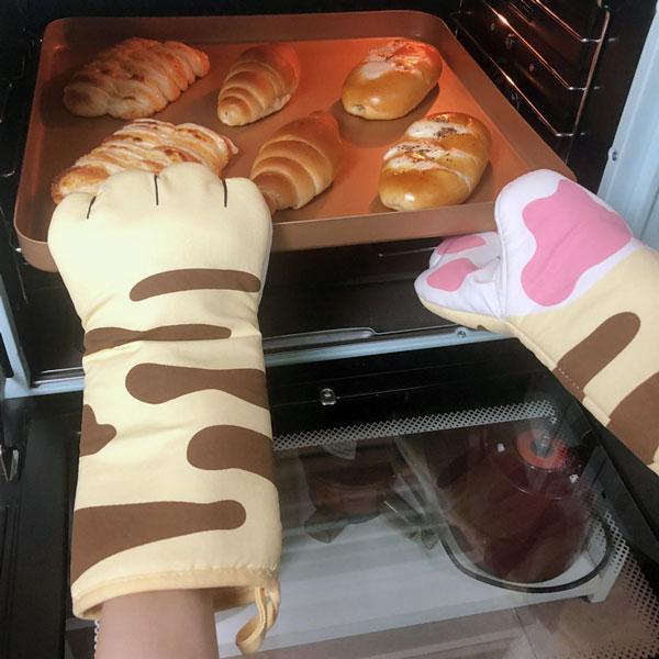 Katzenpfoten Ofenhandschuhe | Brehn