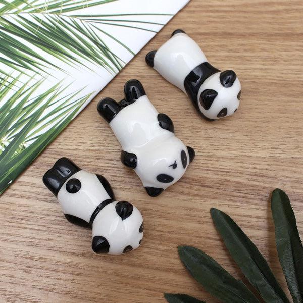 Keramischer Panda Pinsel Essstäbchenhalter | Brehn