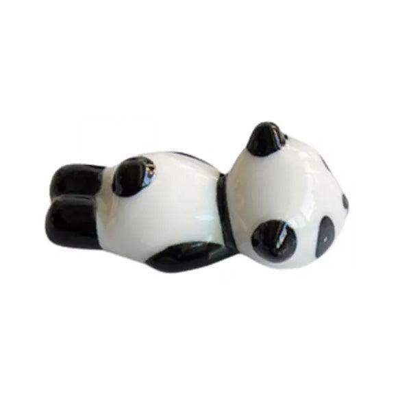 Keramischer Panda Pinsel Essstäbchenhalter | Brehn