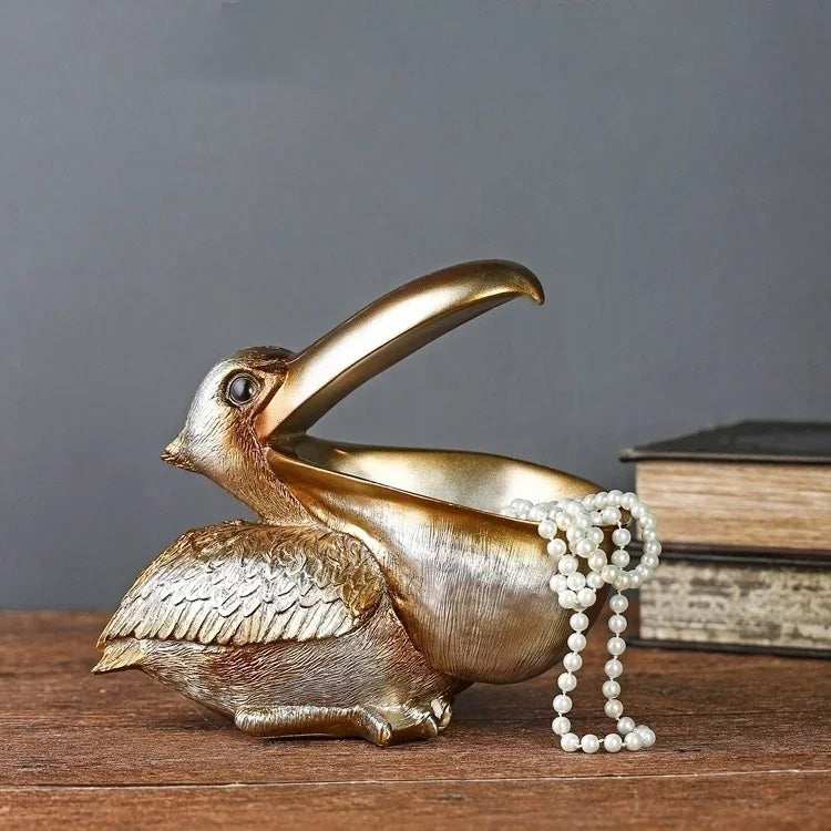 PelicanStyle Organizer – Dekorative Aufbewahrungsfigur für Schlüssel und Zubehör | Brehn