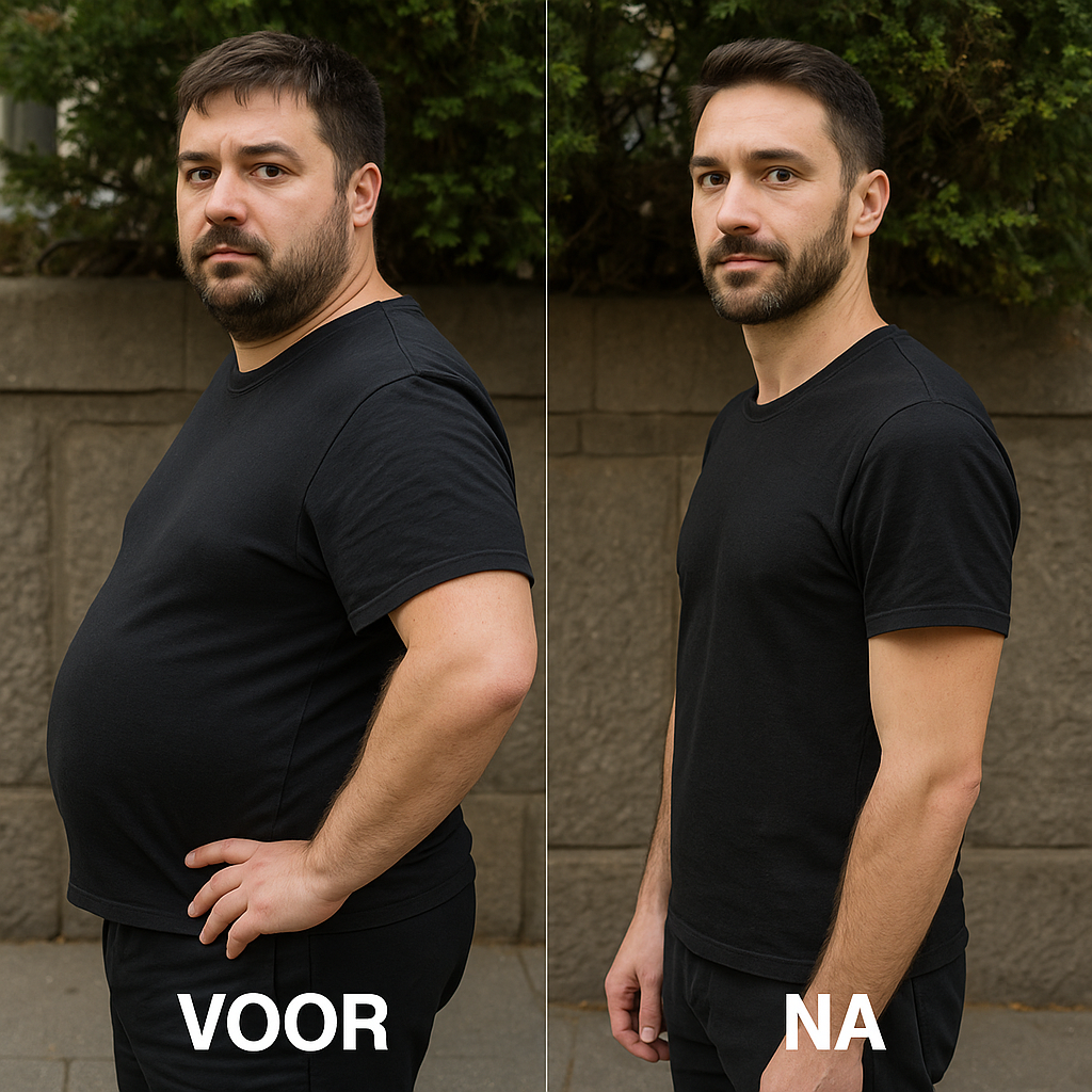 KrachtVorm Kompressionsweste für Herren – Unsichtbare Haltungskorrektur & schlankere Silhouette