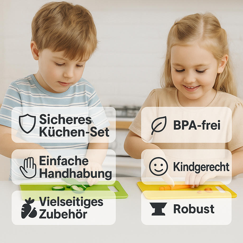 Brehn | Sicheres Küchen Set - für kleine Gourmetköche