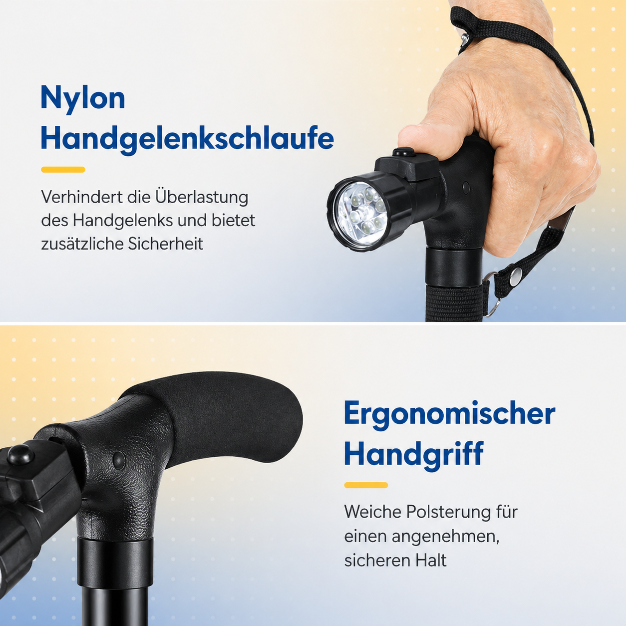 Gehstock höhenverstellbar | Brehn